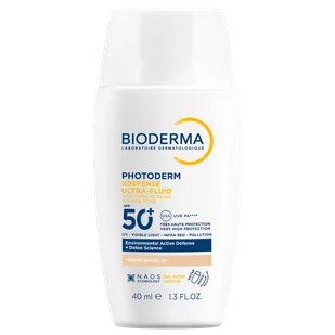 Bioderma Photoderm XDefense, ultralekki fluid o działaniu detoksykującym, kolor 01, SPF 50+, 40 ml - Balsamy i kremy do opalania - miniaturka - grafika 1
