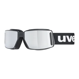 Gogle okulary skitourowe Uvex MTN Tour black matt/silver - ONE SIZE - Okulary przeciwsłoneczne - miniaturka - grafika 1
