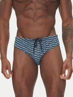 Kąpielówki męskie - Emporio Armani Kąpielówki EM000575 AF12341 F9035 Niebieski - miniaturka - grafika 1