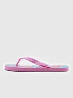 Klapki i japonki damskie - Damskie japonki 4F 4FRMM00FFLIF138 - różowe - miniaturka - grafika 1