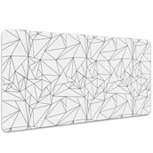 Podkładki na biurko - Ochronna mata na biurko Proste trójkąty 100x50 cm, Dywanomat - miniaturka - grafika 1