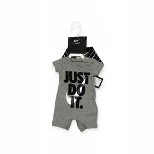 Rampers dla chłopca z krótkim rękawem Nike Newborn 50-56 cm - Rampersy - miniaturka - grafika 1