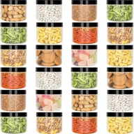 Pojemniki kuchenne - 24X SŁOIK POJEMNIK NA ŻYWNOŚĆ PRODUKTY SYPKIE 0,5L KAMAJU PRODUKT POLSKI - miniaturka - grafika 1