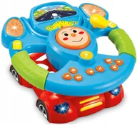 Zabawki interaktywne dla dzieci - B16J INTERAKTYWNA KIEROWNICA SAMOCHÓD - miniaturka - grafika 1