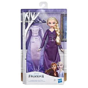 Hasbro Lalka Elsa z 2 kreacjami Kraina Lodu 2 Frozen 2) - Lalki dla dziewczynek - miniaturka - grafika 1