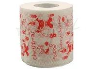 Pozostałe akcesoria świąteczne - TG Papier toaletowy Mikołaje i renifery - 1 szt. TG53030 - miniaturka - grafika 1
