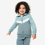 Odzież sportowa dziecięca - Bluza dziecięca Domyos Basic rozpinana - miniaturka - grafika 1