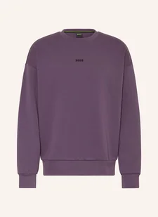 Boss Bluza Nierozpinana Stenson lila - BOSS - Bluzy męskie - miniaturka - grafika 1
