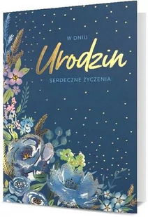 Kartka urodzinowa elegancka HM2487 - Kartki okolicznościowe i zaproszenia - miniaturka - grafika 1