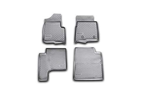 Element Antypoślizgowa gumowa mata podłogowa 3D do Ford F150 Super Cab 09-13