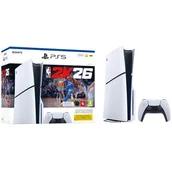 Konsole Playstation - Konsola SONY PlayStation 5 Slim NBA 2K26 Gra PS5 - miniaturka - grafika 1