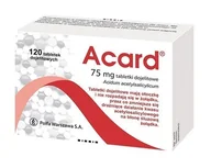 Serce i układ krążenia - Polfa WARSZAWA Acard 75 mg x 120 tabl |  OD 199 PLN! - miniaturka - grafika 1