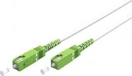 Kable światłowodowe - Goobay Kabel światłowodowy FTTH, Singlemode OS2 White, biały Simplex, 5 m - Długość kabla 5 m - miniaturka - grafika 1