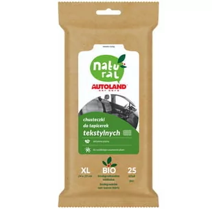 Natural Chusteczki Do Tapicerki Tekstylnej 25 Szt. - Kosmetyki samochodowe - miniaturka - grafika 1