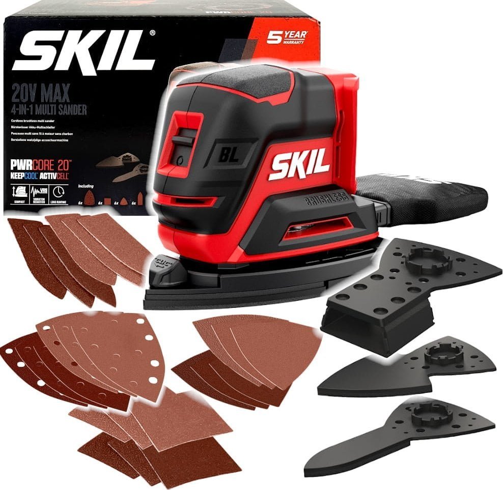 Sourcing SANDER MULTI CORDLESS 3720CD 20V BL