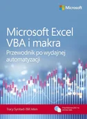 Książki o programowaniu - Microsoft Excel Vba i makra. Przewodnik po wydajnej automatyzacji - Bill Jelen, Tracy Syrstad - książka - miniaturka - grafika 1
