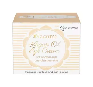 Nacomi Arganowy Krem pod Oczy 15ml NACO-8015 - Kosmetyki pod oczy - miniaturka - grafika 1