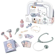 Zabawy w naśladowanie dorosłych - Smoby Baby Care Walizka Doktora Zestaw Lekarski 19 Elementów - miniaturka - grafika 1