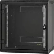 Szafy rack - Szafa Triton TRITON 19" jednodílný rozvaděč 9U/600mm, odnímatelné boční kryty, černý - miniaturka - grafika 1