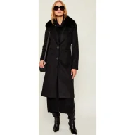 Płaszcze damskie - GUESS Płaszcz KAROLE | z dodatkiem wełny - miniaturka - grafika 1