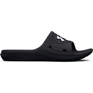 Damskie klapki Under Armour UA W Locker IV SL - czarne - UNDER ARMOUR - Klapki i japonki damskie - miniaturka - grafika 1