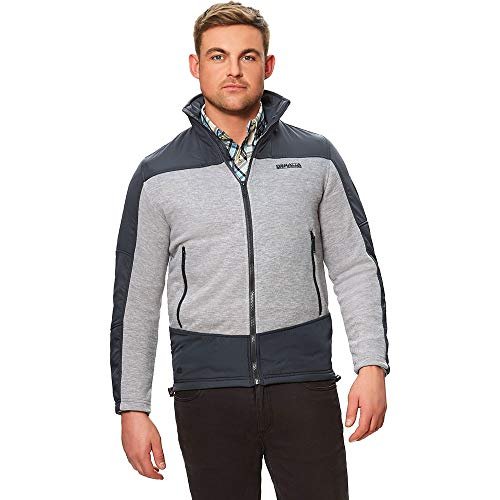 Regatta Zorian męska kurtka polarowa RockGry/SLG, FR: M (rozmiar producenta: M)