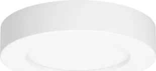 Lampa sufitowa Orno CITY LED 18W, oprawa downlight, natynkowa, okrągła, 1600lm, 4000K, biała, wbudowany zasilacz LED - Lampy sufitowe - miniaturka - grafika 1