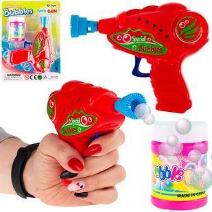Pistolet Do Baniek Mydlanych Automat Płyn Na Bańki - Bańki mydlane - miniaturka - grafika 1