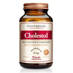 DOCTOR LIFE DOCTOR LIFE Cholestol 90 kaps - Serce i układ krążenia - miniaturka - grafika 1