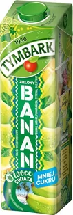 Tymbark Napój wieloowocowy Owoce Świata Zielony banan 1 l - Napoje gazowane - miniaturka - grafika 1
