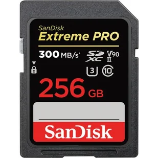 SanDisk Extreme PRO SDHC UHS-II V90 300MB/s 256GB - Karty pamięci - miniaturka - grafika 1