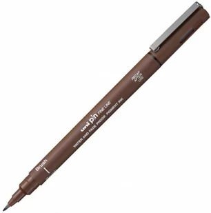 Cienkopis Kreślarski Uni-Pin Brush Sepia Uniball, 1 Sztuka - Cienkopisy - miniaturka - grafika 1