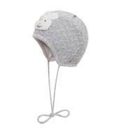 Czapki damskie - Czapka dziewczęca, szara, Döll - miniaturka - grafika 1