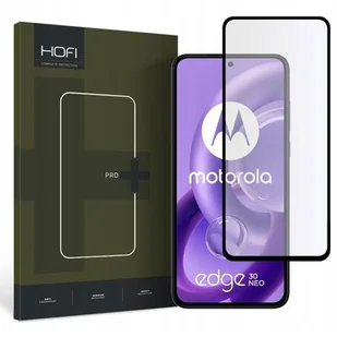 Hofi SZKŁO HARTOWANE GLASS PRO+ MOTOROLA EDGE 30 NEO BLACK - Szkła hartowane na telefon - miniaturka - grafika 1