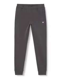 Champion Authentic Pants C-Logo Slim Spodnie męskie, Grigio Grafite, L - Spodnie męskie - miniaturka - grafika 1