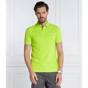 BOSS GREEN Polo Paul Curved | Slim Fit | stretch - Koszule męskie - miniaturka - grafika 1