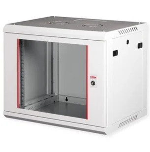 ROLINE Wandgehouse Basic Plus 48,26cm 19-Zoll 9HE 600x450 BxT grau - Szafy rack - miniaturka - grafika 1