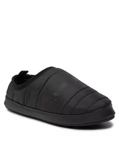 Kapcie damskie - Calvin Klein Jeans Kapcie Home Shoe Slipper YM0YM00303 Czarny - grafika 1