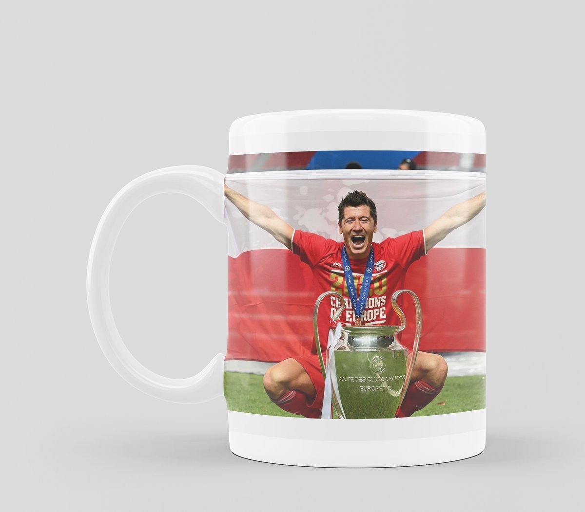 KUBEK Robert Lewandowski Piłka Prezent + IMIĘ