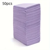 Wyposażenie studia tatuażu - TEMU Zestaw do manicure i tatuażu jednorazowych, 50/110 sztuk - podkładki do tatuażu, zestaw do makijażu permanentnego, zestaw do przedłużania rzęs, - miniaturka - grafika 1