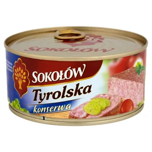 Sokołów Tyrolska konserwa 300 g - Pasztet i przetwory mięsne - miniaturka - grafika 1