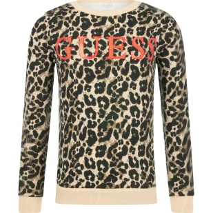 Guess Bluza | Regular Fit - Bluzy dla dziewczynek - miniaturka - grafika 1