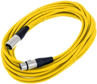 Kable - Kabel przewód mikrofonowy XLR XLR 10 m żółty The sssnake - miniaturka - grafika 1