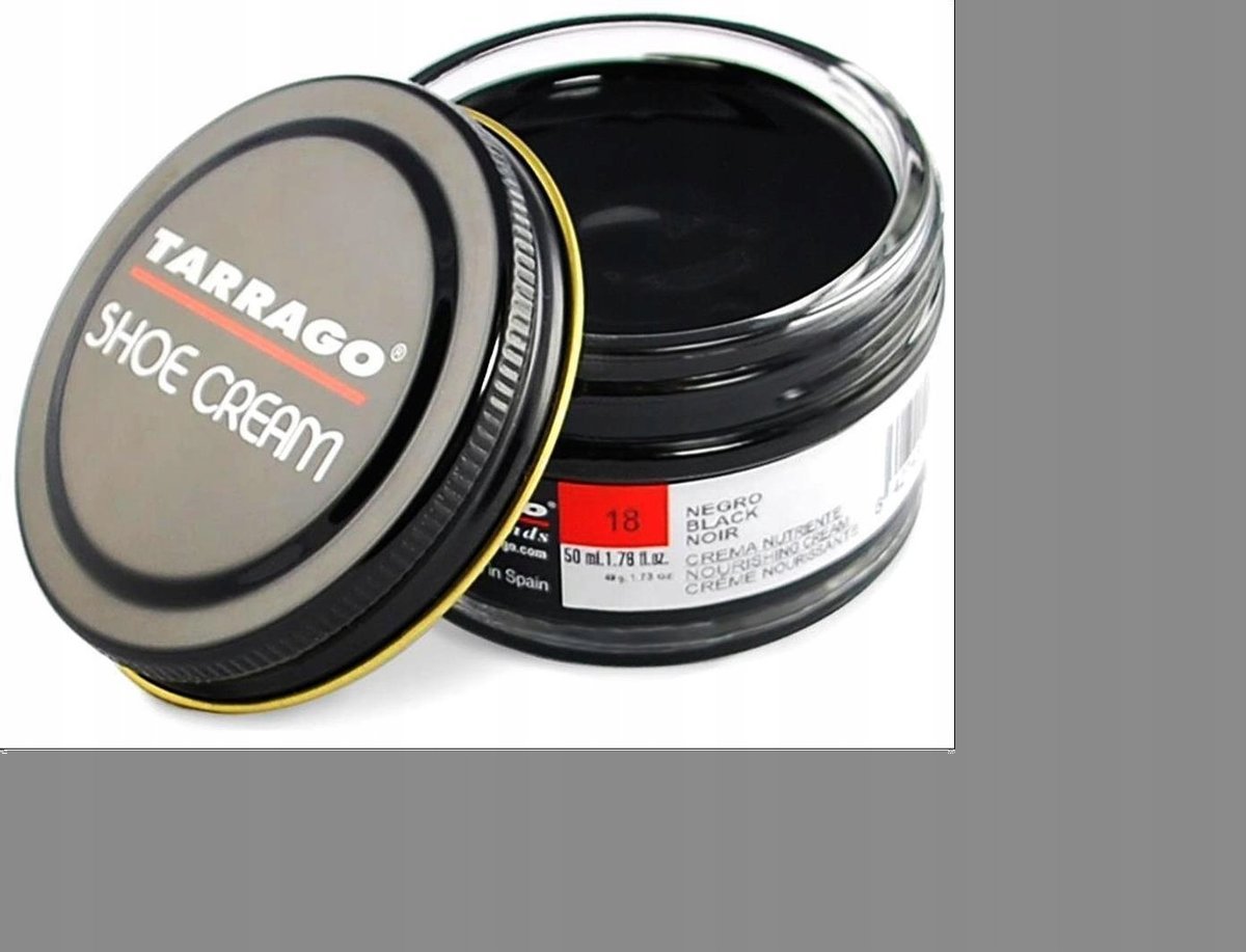 G9-92 STALOWY 14 PASTA DO BUTÓW KREM DO SKÓRY NATURALNEJ WOSK TARRAGO 50 ML