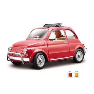Bburago Fiat 500 L 1968, model - Samochody i pojazdy dla dzieci - miniaturka - grafika 2