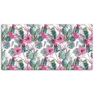 Podkładki pod mysz - Mata ochronna podkładka pod mysz Sukulenty 120x60cm, Dywanomat - miniaturka - grafika 1