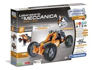Clementoni Laboratorium mechaniki Lazik i Quad 60954 - Zabawki konstrukcyjne - miniaturka - grafika 2