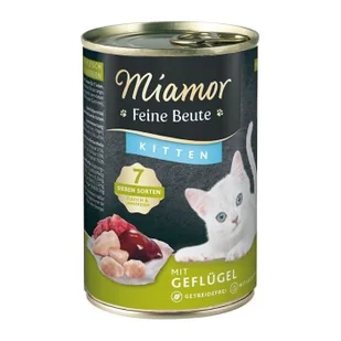 Miamor Feine Beute Kitten Drób 48x400 g - Mokra karma dla kotów - miniaturka - grafika 1