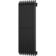 Grzejniki pokojowe - Mexen Aurora grzejnik dekoracyjny 1200 x 450 mm, 917 W, czarny - miniaturka - grafika 1