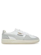 Buty dla dziewczynek - Puma Sneakersy Palermo Leather Big Kid 397275 02 Szary - miniaturka - grafika 1